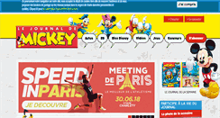 Desktop Screenshot of journaldemickey.com